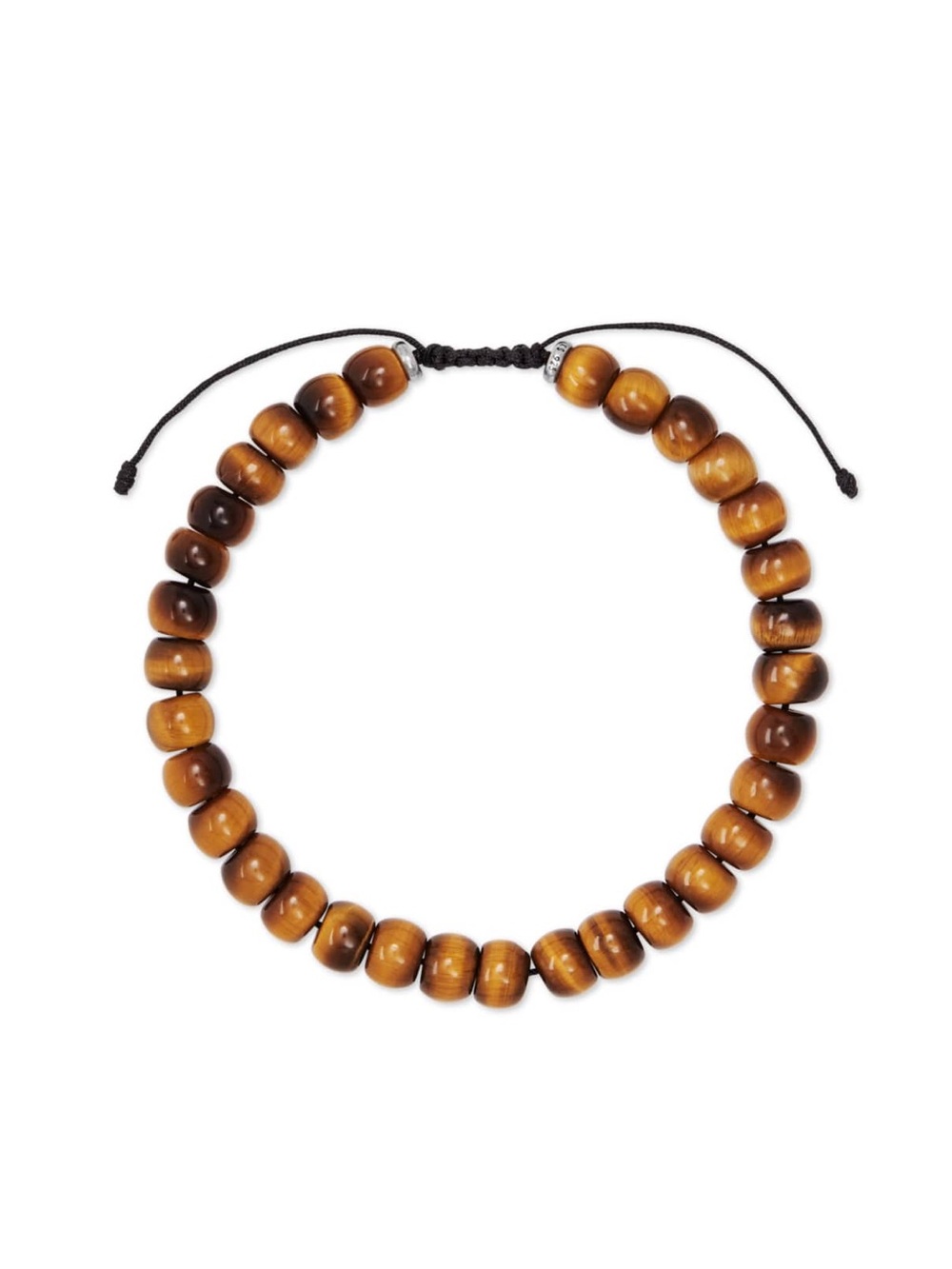 Kendra Scott Cade Men’s Brown Tiger’s Eye Sterling Silver Bracelet